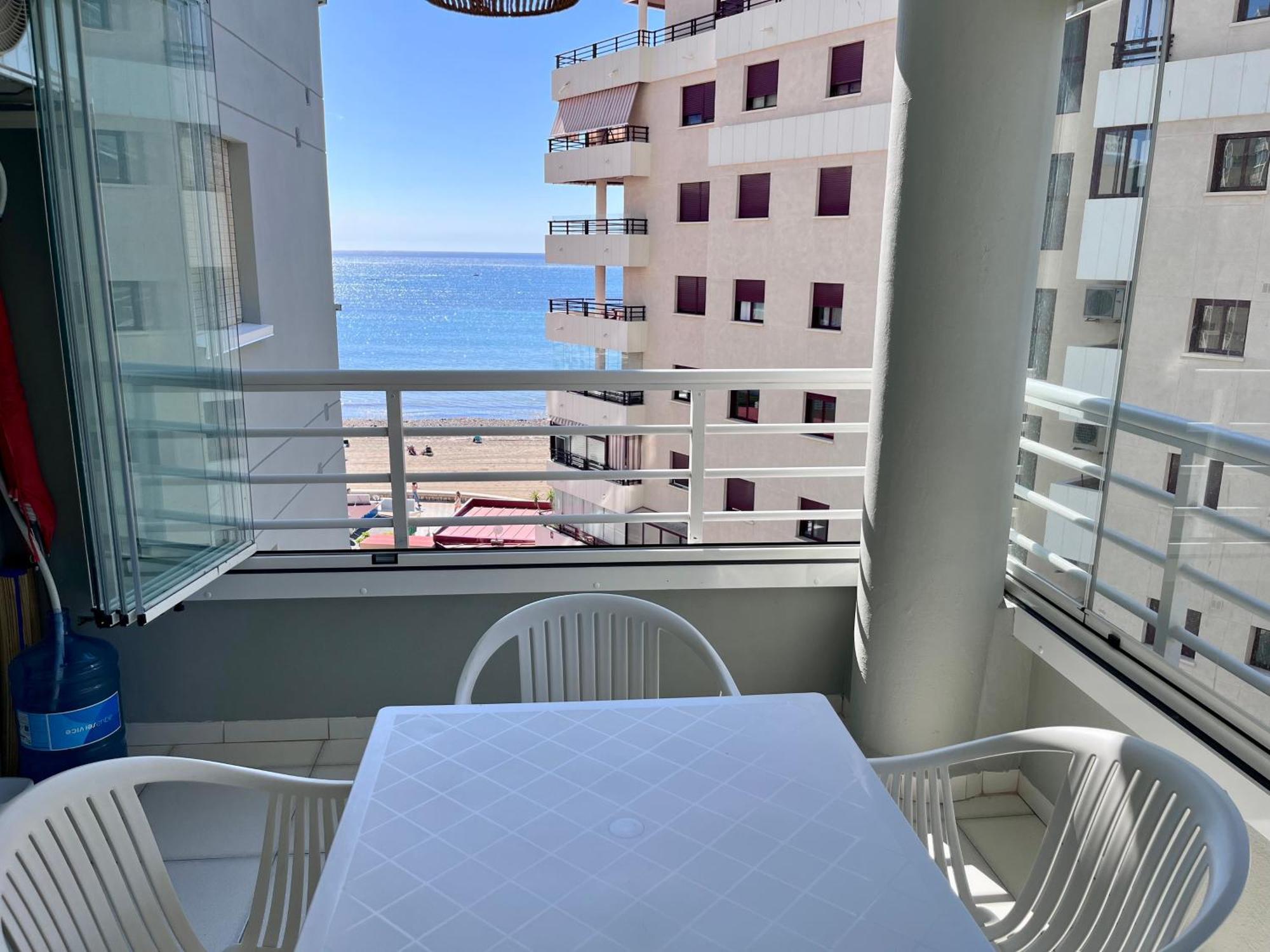 Modern Apartment On The Beach With Pool Кальпе Екстер'єр фото